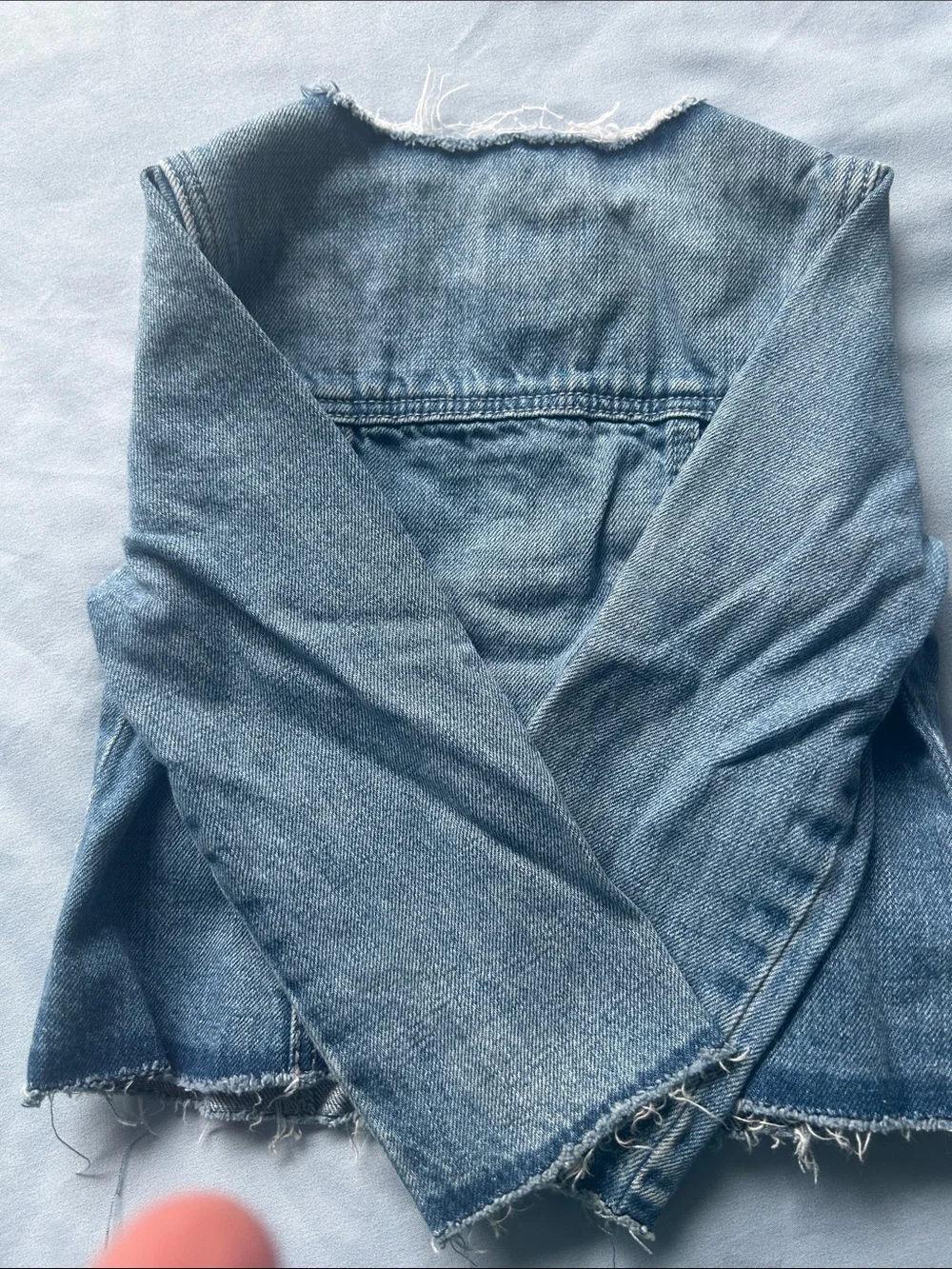 Baby GAP Blue Denim Jacket with Unicorn, Rainbow & Star Patches